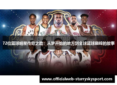 72位篮球明星传奇之路：从梦开始的地方到全球篮球巅峰的故事